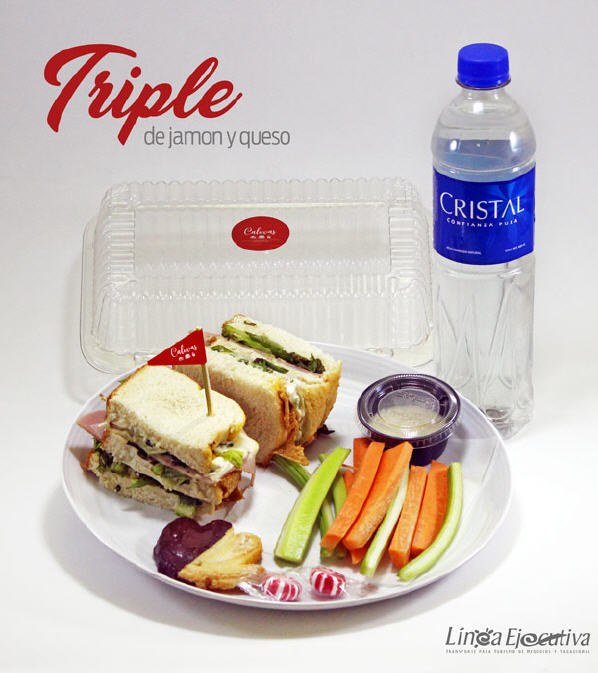 #2 Triple Jamón y Queso.